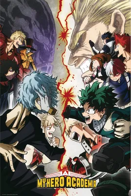 Image de My Hero Academia - Affiche - Heroes vs. Villains