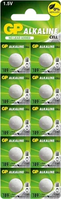 Produktbild von 1x10 GP LR54/V10GA Alkaline 1,5V 10 Stück Knopfzellen 050189AC10