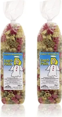 Produktbild von Streuteile Engel aus Nudelteig, 2X 250 g, Nudeln, Pasta, Dekoration, Delikatesse, Engelchen