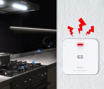 Produktbild von MOES CO-Melder, Zigbee