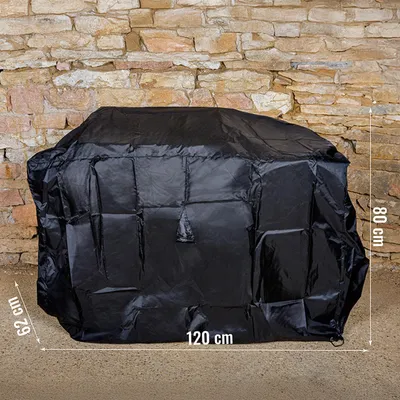 Image de Housse L 120 x l 62 x H 80 cm pour barbecue
