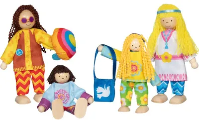Produktbild von Biegepuppen Familie Love & Harmony