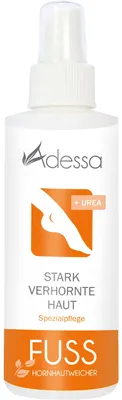 Produktbild von Adessa Hornhautspray mit UREA – Hornhautentferner für Füße – Schnelle Wirkung