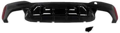 Produktbild von Heckstoßstangen-Diffusor, ABS-Material, verbesserte Aerodynamik, glänzendes Schwarz