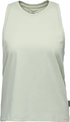 Helles; ärmelloses Damen-Tanktop von Black Diamond; Modell "Project Muscle Tank"; schlichtes Design.
