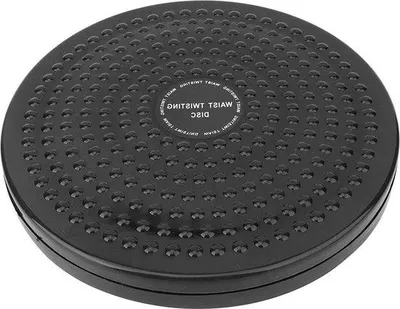 Image de Disque de hanche pour l'entraînement - Amorti - Antidérapant - Noir.