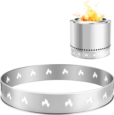 Produktbild von VEVOR Standfuß für Feuerschale φ587 x 99 mm, Zubehör für Outdoor Feuerstelle, Edelstahl-Kaminofen-Ranger-Stützrahmen, tragbare Outdoor-Camping-Halterungswerkzeuge für Kamin
