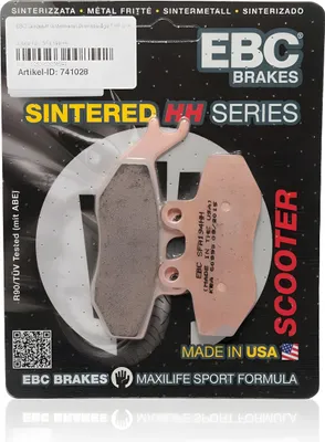 Produktbild von EBC Bremsbeläge Sinter Scooter SFA194HH