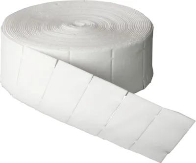 Produktbild von INLAQ® 250 Stück Zelletten | 8-lagige Fusselfreie Zelletten-Pads | staubfreie Baumwollpads für Gel- und Acrylnagel