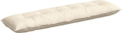 Produktbild von vidaXL Rückenkissen Creme 180 x 50 cm Cordstoff