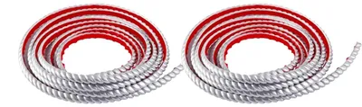 Immagine prodotto di 2 rotoli di decorazione adesiva in PVC per pareti, dimensioni 5 metri x 5 cm