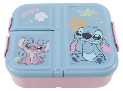 Obrázok produktu pre Disney Lilo a Stitch Alien 626 – krabička na desiatu s viacerými priehradkami, krabička na sendviče
