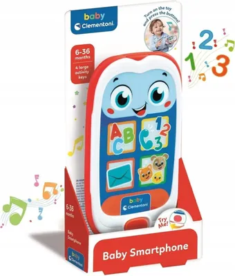 Produktbild von Clementoni BABY Kinder-Smartphone für Kleinkinder 17928
