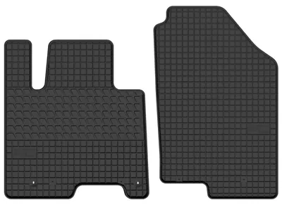 Produktbild von Gummimatten Fußmatten Vorne Schwarz für Kia Sportage V 2020-