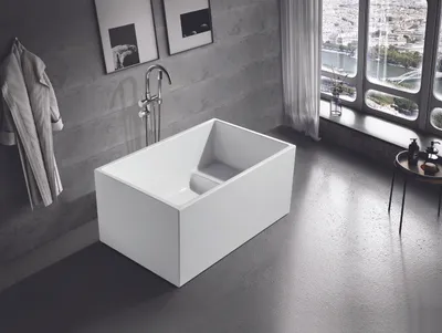 Obrázok produktu pre Malá vaňa 110x75 Pri kúpeľni Akrylová vaňa Biele vane