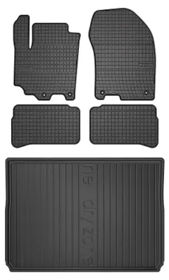 Obrázek produktu pro Gumové autokoberce SolidPRO + vana kufru DryZone pro: Suzuki Vitara II FL 2018- SUV 5 ks