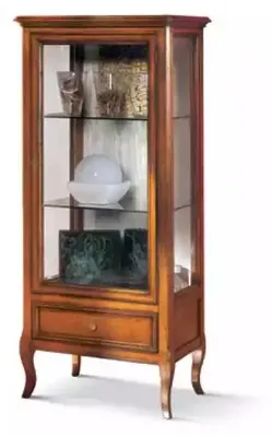 Image de Vitrine en bois, meuble classique, design pour salon
