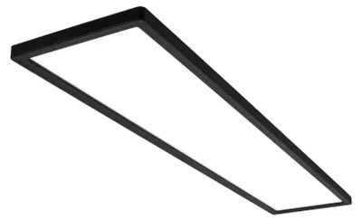 Obrázek produktu pro Briloner Tava LED stropní svítidlo 98 cm, ploché, nepřímé světlo, neutrální bílé světlo, černá, 98 x 20 x 3 cm