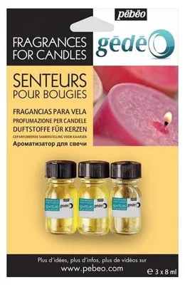 Obrázek produktu pro Vonné oleje na svíčky PEBEO Gedeo / sada 3 ks
