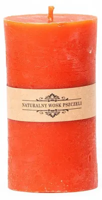 Produktbild von Łysoń Bienenwachskerze Zylinder Groß Rot