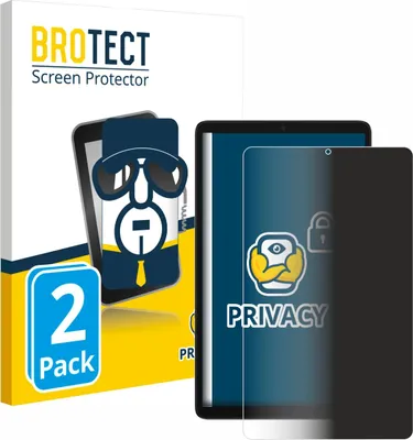Produktbild von 2x BROTECT Sichtschutzfolie für Samsung Galaxy Tab A11 8.7" Anti-Spy Privacy Sichtschutz Blickschutz Folie Blaulicht-Schutz