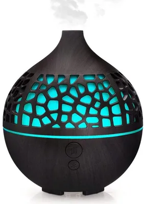 Productafbeelding van Etherische Olie Diffuser 180ml - Ultrasone Aroma Luchtbevochtiger met 7 LED Kleuren