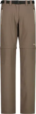 Produktbild von CMP Damen Zip Off Trekking Hose mit Dry Function braun 36