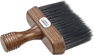 Produktbild von Professionelle Nackenbürste mit weichen Nylonborsten zur Haarentfernung, 14 x 11,5 x 3,5 cm