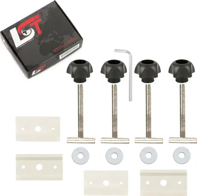Produktbild von Profilschienen Schrauben 70mm Gleiter Flexboard Set für VW TRANSPORTER T5 T6