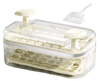 Imagen del producto de Moldes de silicona para hacer cubitos de hielo para el congelador
