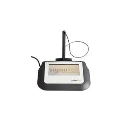 Image de Signotec Pad Sigma Signature Pad - Terminal de signature avec écran LCD - 9,5 x 4,7 cm - filaire - USB (ST-ME105-2-U100-B)