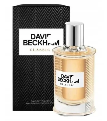 Obrázok produktu pre David Beckham Classic, Muži, 90 ml, Nádoba na jedno použitie, Galbánum, Gin, Limetka, Cypress, Mäta, Muškátový orech, Jantár, Drevo