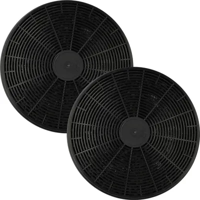 Produktbild von vhbw 2x Aktivkohlefilter kompatibel mit Schneider 50618, 50619, I2-70 A+ BTZ, 50614, 50615, 50627, 50628, 50625, 50626 Dunstabzugshaube - 17,5 cm
