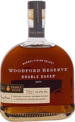 Obrázok produktu pre Woodford Reserve Double Oaked Kentucky Straigth Bourbon Whiskey + RITZENHOFF Nosing Glas mit WR Branding | 43,2 % obj. | 0,7 l