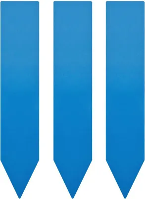 Image de CombiCraft étiquettes à piquer PVC bleu - 100 x 20 mm - 100 pièces