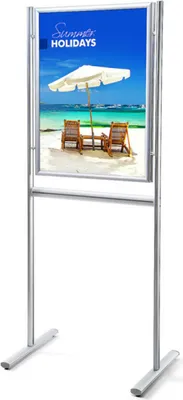 Produktbild von Showdown Displays Infoboard Gehrung A1 doppelseitig