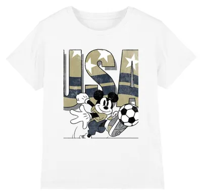 Produktbild von Disney - "USA Soccer" T-Shirt für Kinder TV34695 (104) (Weiß)