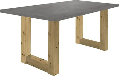 Produktbild von Esstisch ausziehbar Eila 1 160 x 90 x 75 Esszimmertisch Asteiche/Graphit 13327-160