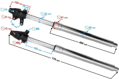 Produktbild von Vordere Stoßdämpfer 2 FR 50