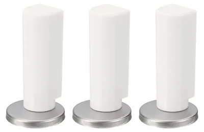 Produktbild von Set mit 3 magnetischen Türstoppern, ohne Bohren