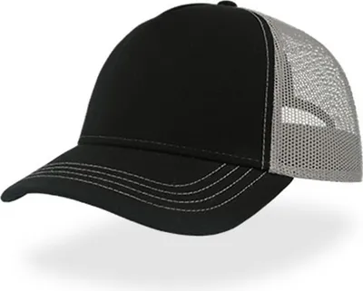Produktbild von Atlantis RACS | Rapper Canvas Cap Recycled - Farbe: Black/Grey - Größe: One Size