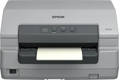 Produktbild von Epson PLQ-30, 585 Zeichen pro Sekunde, 360 Zeichen pro Sekunde, 195 Zeichen pro Sekunde, 10,12 Zeichen pro Zoll, 7 Kopien, CODABAR (NW-7), Code 128 (A/B/C), Code 39, EAN13, EAN8, Industrial 2/5, Interleaved 2/5, UPC-A,...