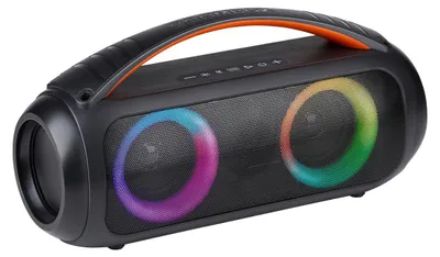 Produktbild von Boombox Bluetooth Lautsprecher 20W - Musikbox Bluetooth mit RGB Licht - Tragbarer Speaker mit AUX USB TF Bass Boost und TWS Funktion