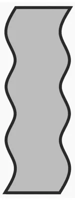 Produktbild von Metonoka - Spiegel, 40x120h cm Schwarz, Rechteckig