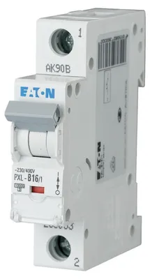 Productafbeelding van Eaton PXL-D16/1 - Miniatuurstroomonderbreker - Type D - 10000 A - IP20