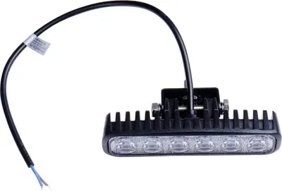 Produktbild von Greenmigo 18W LED Arbeitsscheinwerfer weiß 12V 24V Reflektor Work Light Bar Scheinwerfer Arbeitslicht Offroad Arbeitslampe
