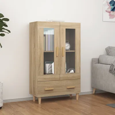 Produktbild von vidaXL Highboard Sonoma-Eiche 70x31x115 cm Holzwerkstoff