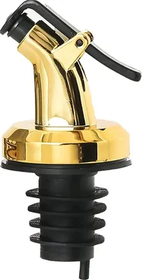 Image de Verseur Layba aspect doré - Pour le vin, l'huile et les spiritueux - Verseur pour bouteille x1