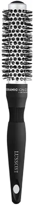 Immagine prodotto di Lussoni Haircare Brush C&S Round Silver Styling 25mm - spazzola tonda