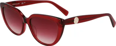 Produktbild von Longchamp LO766S Transparent burgundy 53/17/140 Damen Sonnenbrillen